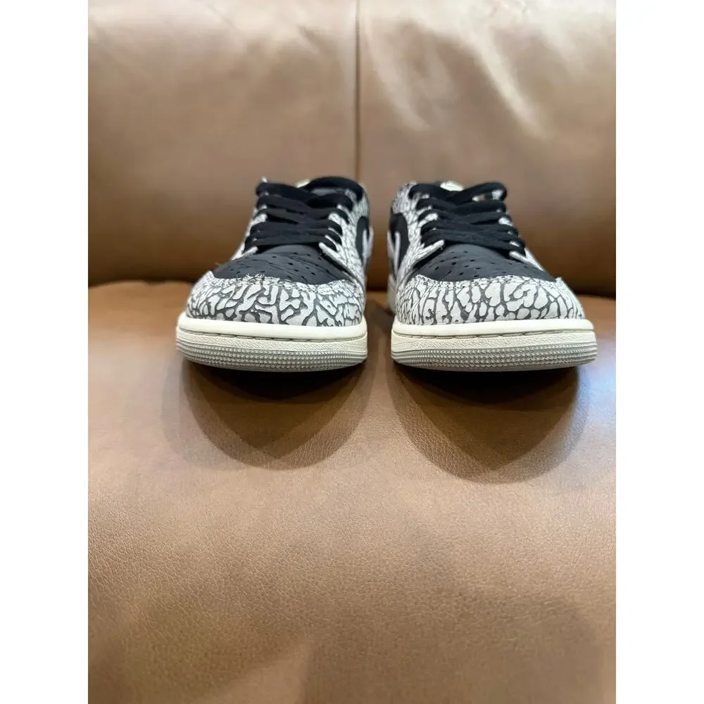 Air Jordan 1 Retro Low OG Black Cement CZ0790-001 Size 10 Used